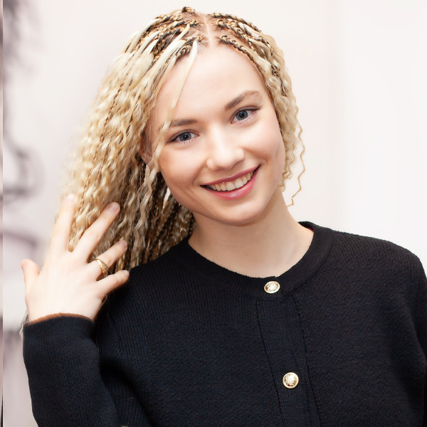 AFROline Signature Fonás – Istennő fonás boho göndör tincsekkel